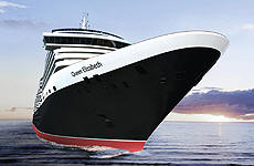 Queen Elizabeth luxury cruise ship for Cunard World Cruises