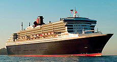 Queen Mary 2 luxury cruise ship for Cunard World Cruises